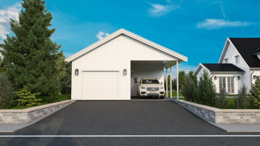 Garage med carport Hitta bygglovshandlingar Bygglovsritningar Uppsala